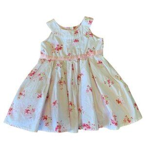 LADYBIRD Spring Floral Dress Baby Girls 0 6-12 Mons Sleeveless Twirl Infant Girl